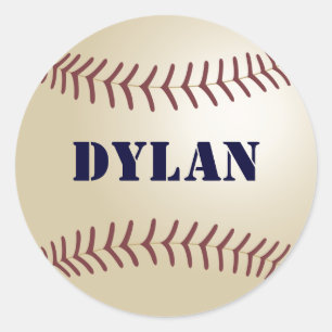 Dylan Baseball Sticker / Seal