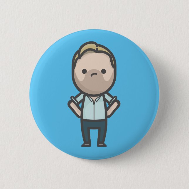 Dylan Keogh - Casualty 6 Cm Round Badge (Front)