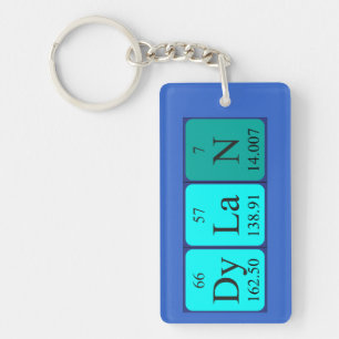 Dylan periodic table name keyring