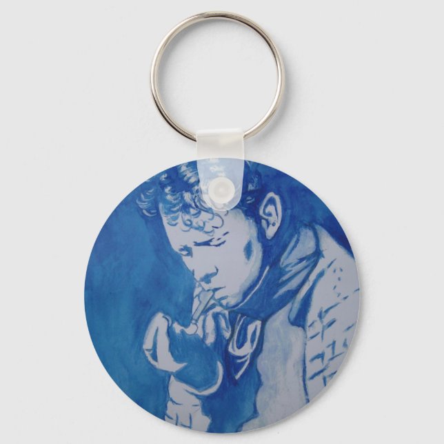 Dylan Thomas Key Ring (Front)