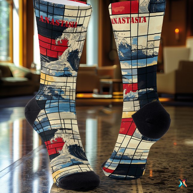 Dynamic Abstract Socks with Ocean and Geometry (Creator Uploaded)