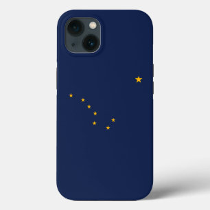 Dynamic Alaska State Flag Graphic on a iPhone Case