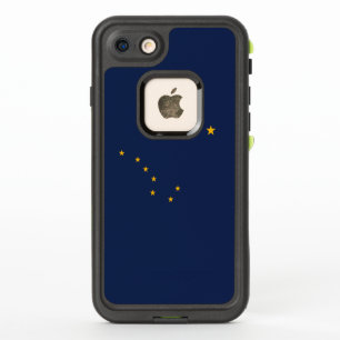 Dynamic Alaska State Flag Graphic on a