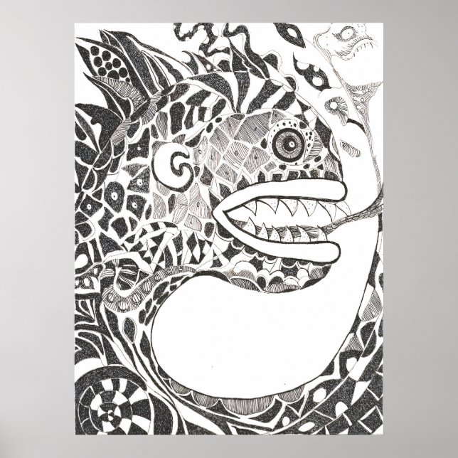 Dynamic Ancient Serpent Poster (Front)