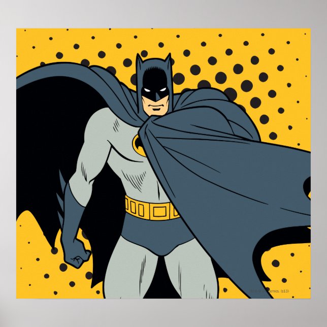 Dynamic Batman Cape Poster (Front)