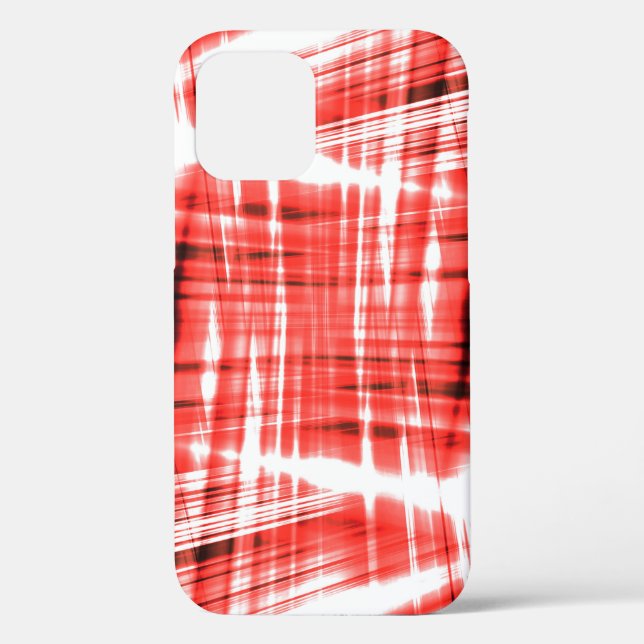 Dynamic black and red streaks Case-Mate iPhone cas Case (Back)