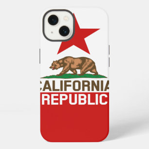 Dynamic California State Flag Graphic on a iPhone Case