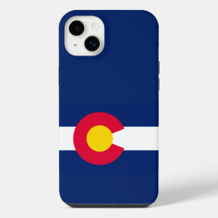 Dynamic Colorado State Flag Graphic on a iPhone 14 Plus Case
