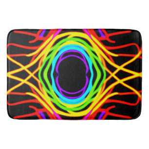 Dynamic Colour Pattern Bath Mat