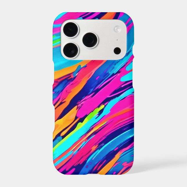 Dynamic Colour Streaks Artwork (Back)