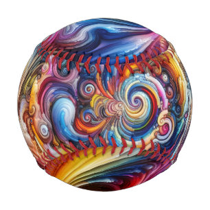 Dynamic Colour Vortex Baseball