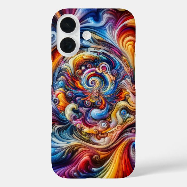 Dynamic Colour Vortex Case-Mate iPhone Case (Back)