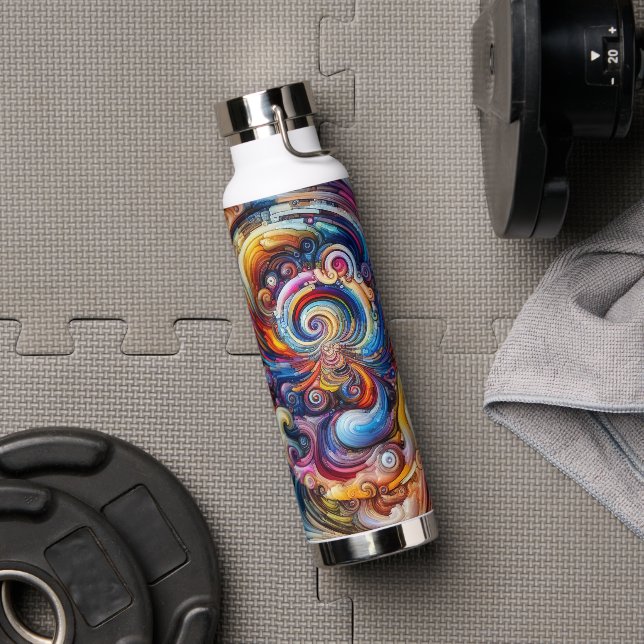 Dynamic Colour Vortex Water Bottle (Gym)