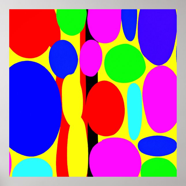 Dynamic Colourful Design Poster (Front)