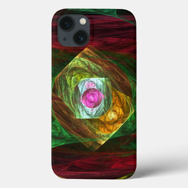 Dynamic Connections Abstract Art Case-Mate iPhone Case (Back)