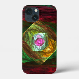 Dynamic Connections Abstract Art iPhone 13 Mini Case