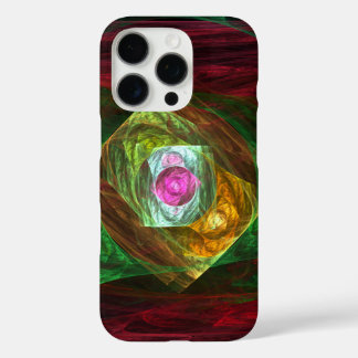 Dynamic Connections Abstract Art iPhone 16 Pro Case