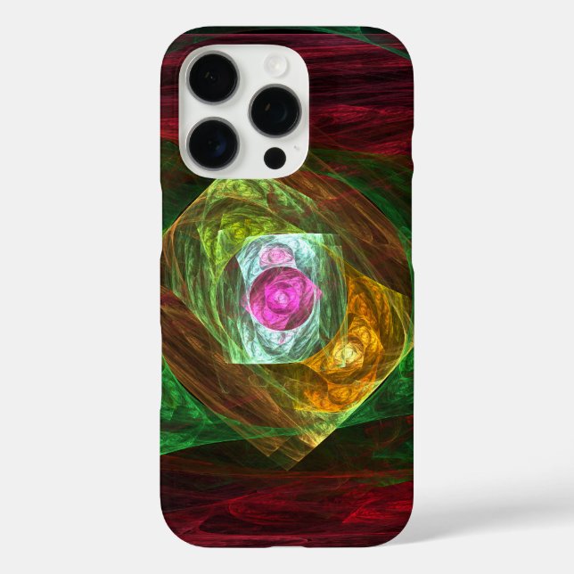 Dynamic Connections Abstract Art Case-Mate iPhone Case (Back)