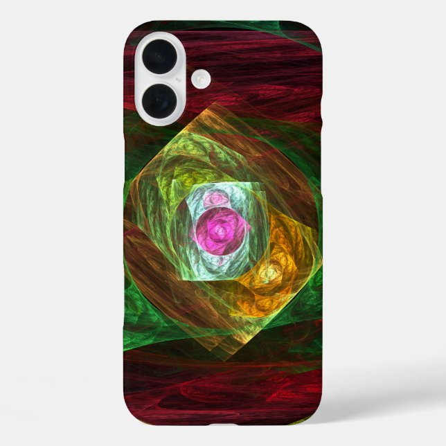 Dynamic Connections Abstract Art Case-Mate iPhone Case (Back)