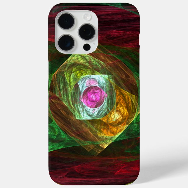 Dynamic Connections Abstract Art Case-Mate iPhone Case (Back)