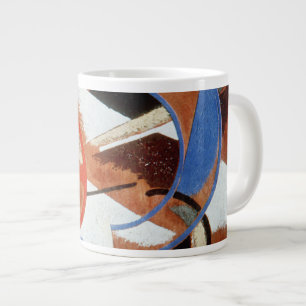 Dynamic Construction, 1919 (oil on canvas) Large Coffee Mug