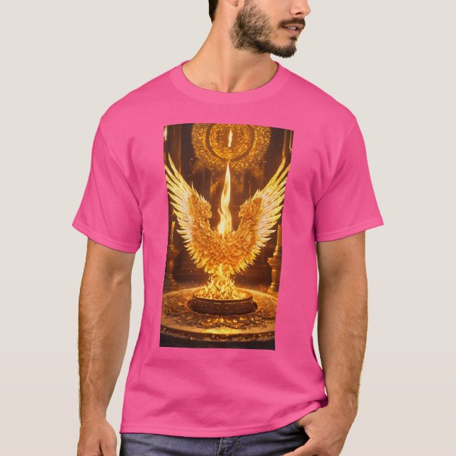 Dynamic Crystal Eagle Emblem T-Shirt (Front)