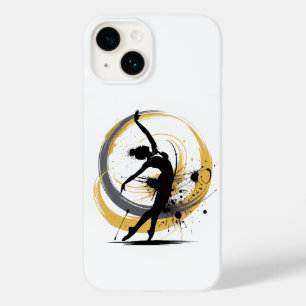Dynamic Dance Silhouette T-Shirt Case-Mate iPhone 14 Case