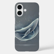 Dynamic Digital Whale in Motion
