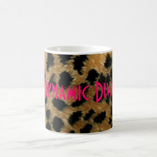 Dynamic Diva leopard mug