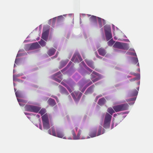 Dynamic Floodlights Background Texture Glass Tree Decoration