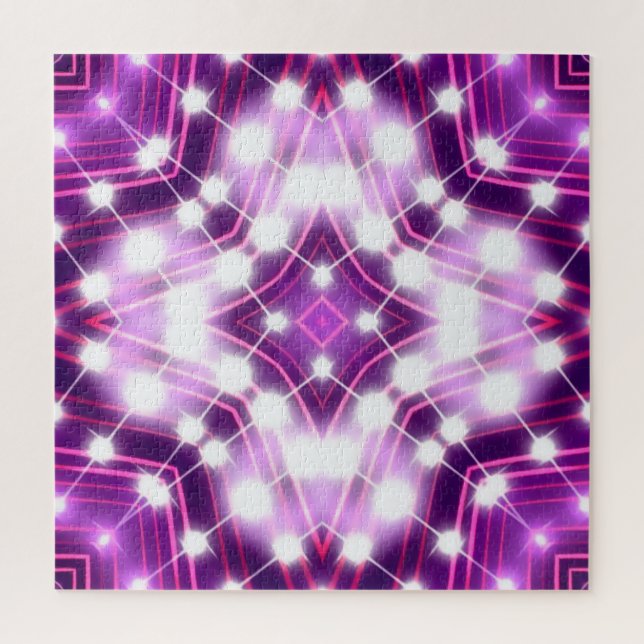 Dynamic Floodlights Background Texture Jigsaw Puzzle (Vertical)