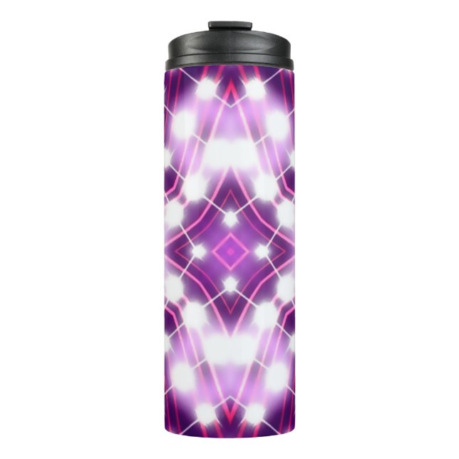 Dynamic Floodlights Background Texture Thermal Tumbler (Front)