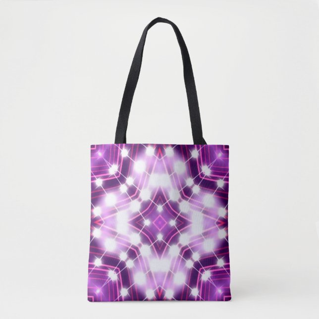 Dynamic Floodlights Background Texture Tote Bag (Front)