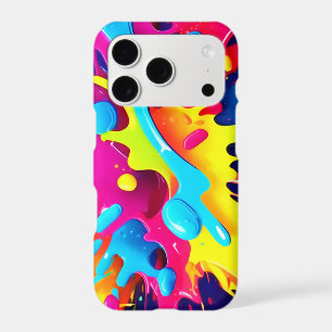Dynamic Fluorescent Paint Streaks