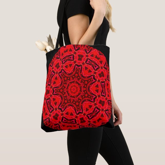 Dynamic Graphic Design for  Tote Bag (Close Up)