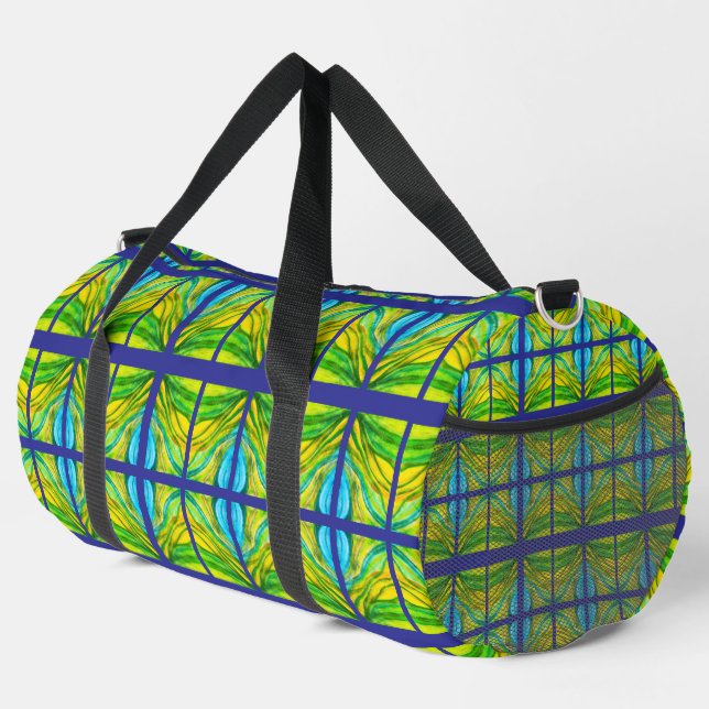 Dynamic Grasslands with blue Duffle Bag (Right Corner)