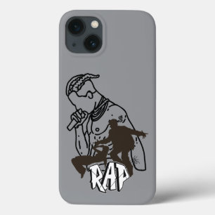 Dynamic hip-hop performer iPhone 13 case