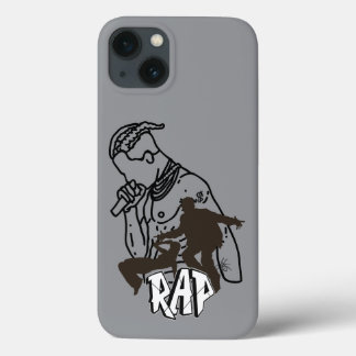 Dynamic hip-hop performer iPhone 13 case