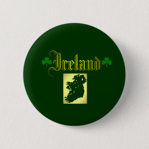 Dynamic Ireland. 6 Cm Round Badge