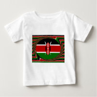 Dynamic Kenyan Flag Vector: An Energetic Design