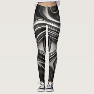 "DYNAMIC MOIRÉ PATTERNS" LEGGINGS