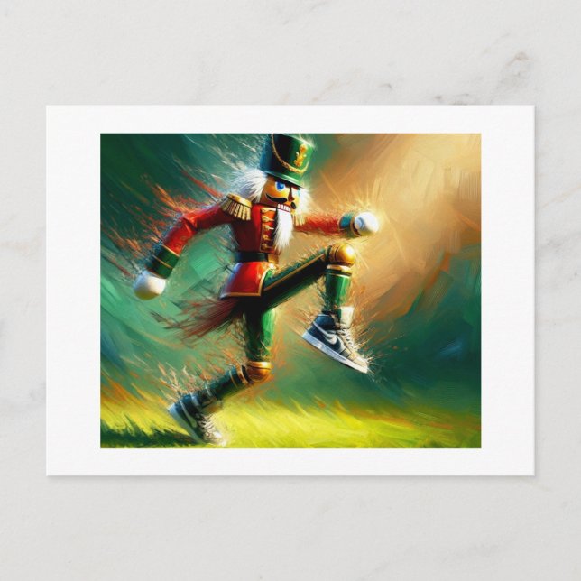 Dynamic Nutcracker Soldier,  Postcard (Front)