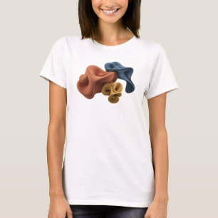 Dynamic Pink ABSTRACT ART Graphic Tee