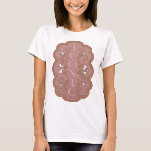 Dynamic Pink ICONIC Graphic Design T-Shirt