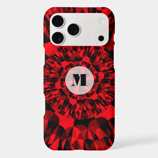 Dynamic Red Black Geometric Energetic (Back)