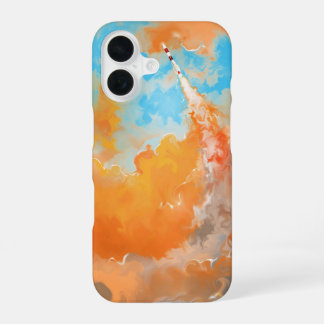 Dynamic Rocket Launch_iphone case 