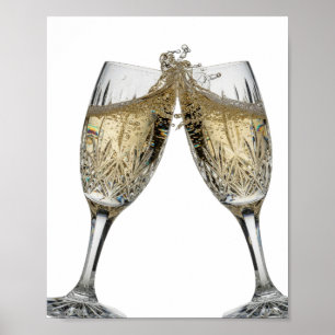 Dynamic Silver CHEERS TO GOOD HEALTH Poster