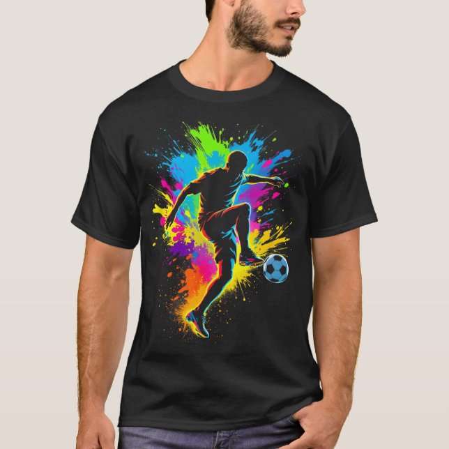Dynamic Soccer  T-Shirt (Front)