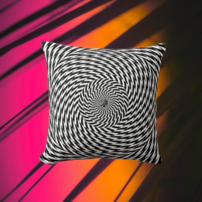 Dynamic Spiral Illusion Cushion (Creator Uploaded)