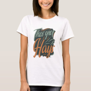 Dynamic Typography T-Shirts